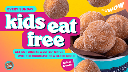 Kids Eat Free on Sundays