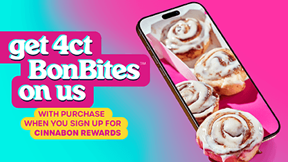 Join Cinnabon Rewards